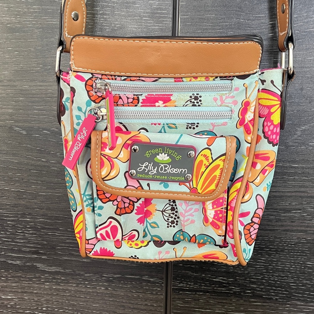 Lily Bloom Butterfly Floral bag